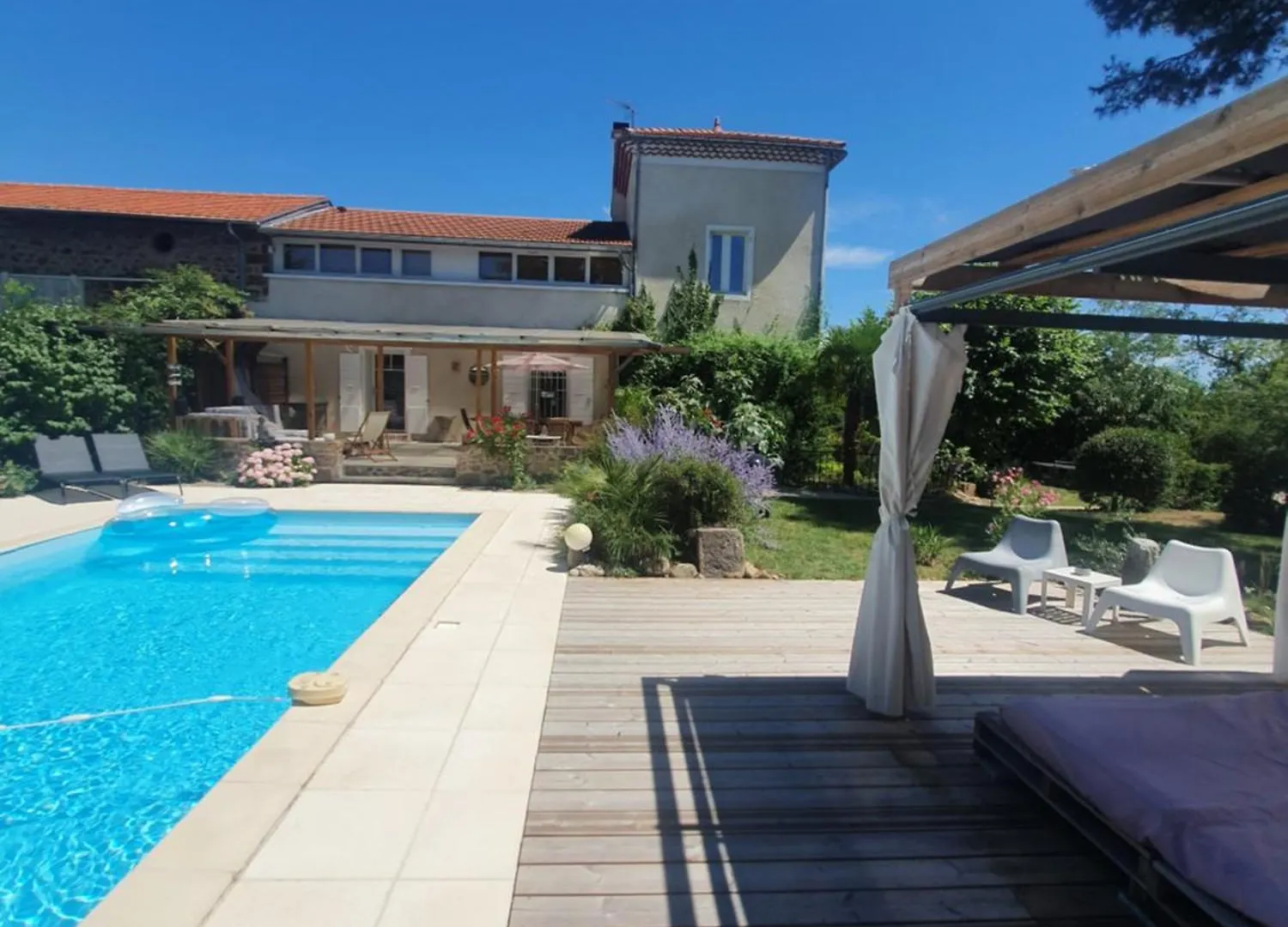 Maison 8 Personnes Avec Piscine Chauffee En Ardeche Safari Peaugres Roiffieux 0*,  Franciaország